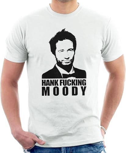 Hank Fucking Moody Californication Men's T-Shirt T-Shirts & Hemden(Medium) von 98SUNYE