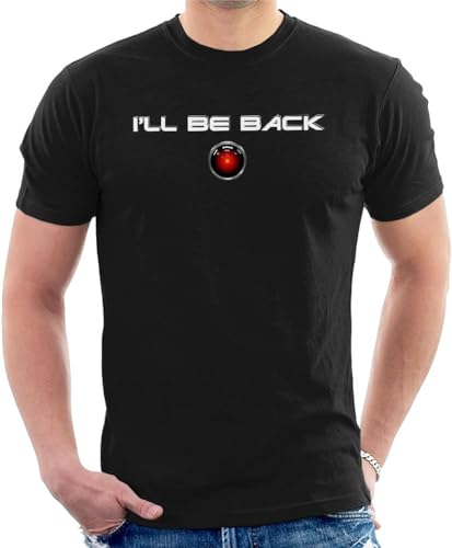 Ill Be Back Terminator Men's T-Shirt T-Shirts & Hemden(Medium) von 98SUNYE