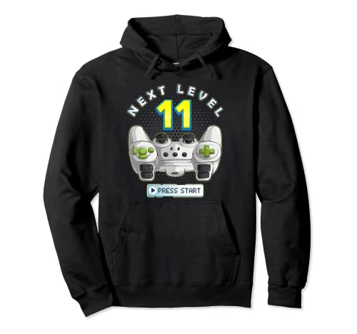 11 Jahre alt Gamer Geburtstag für Kinder und Erwachsene Pullover Hoodie von 99 Gifts 11 Year Old Birthday Gamer Shirt Presents
