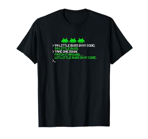 99 kleine Bugs in meinem Code 99 kleine Bugs entfernen einen Down-Patch T-Shirt 99 kleine Bugs in meinem Code 99 kleine Bugs entfernen einen Down-Patch T-Shirt von 99 little bugs in my code 99 little bugs take one