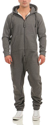 9t5 Herren Jumpsuit Farbauswahl Jogging Anzug Trainingsanzug Einteiler Overall von 9t5