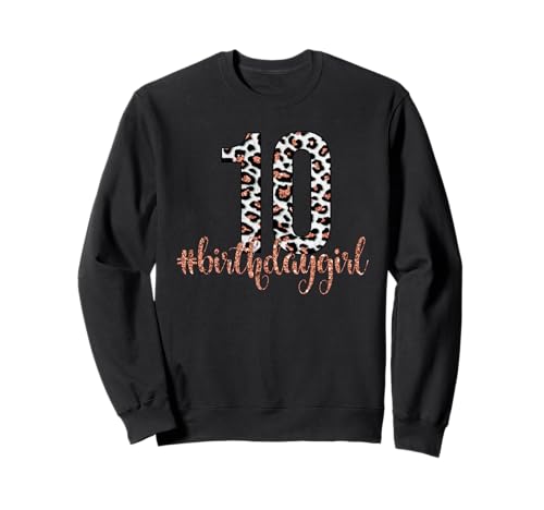 9. Geburtstag Mädchen Outfit Rose Leopard Animal Print Sweatshirt 9. Geburtstag Mädchen Outfit Rose Leopard Animal Print Sweatshirt von 9th Birthday Girl Shirts Leopard Red NYC