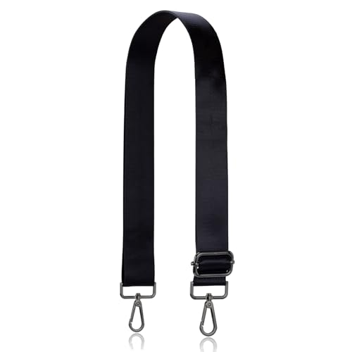 Allzedream Taschengurt Crossbody Bag Damen Breiter Gurt Zum Wechseln Einstellbar Umhängetasche (Schwarz) von A ALLZEDREAM
