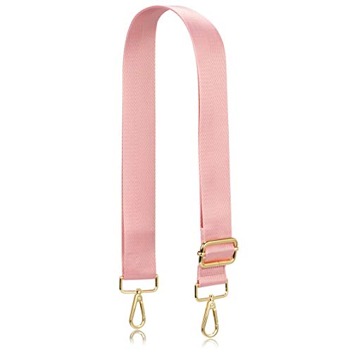 Allzedream Taschengurt Crossbody Bag Damen Breiter Gurt Zum Wechseln Einstellbar Umhängetasche (rosa) von A ALLZEDREAM