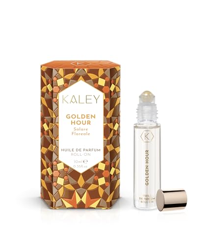 Kaley | Parfüm Roll-On Golden Hour, Sonnenblumen-Vanille, 10 ml, hergestellt in Italien von A ATHENA'S KALEY