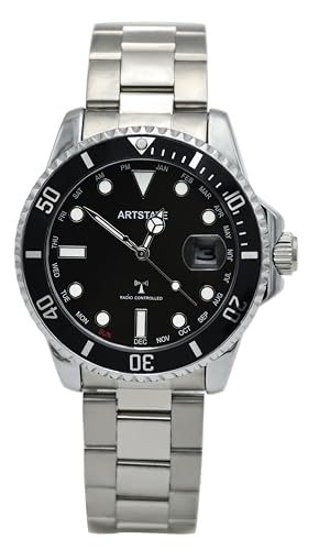 ARTSTATE Ａ Ａｒｔｓｔａｔｅ AS3216A Herrenuhr Beliebte stilvolle Marke Wasserdicht Geschenk Funkuhr Analoge Funkuhr für Herren von ARTSTATE