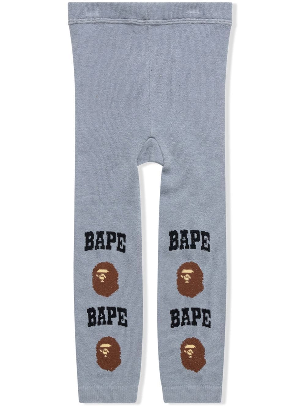 A BATHING APE® Ape Head Leggings - Grau von A BATHING APE®