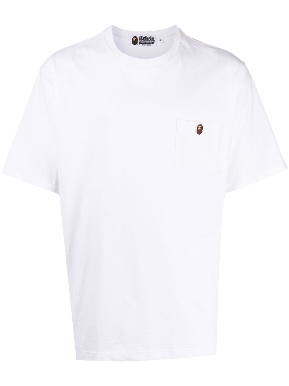 A BATHING APE® T-Shirt mit Affenkopf - Weiß von A BATHING APE®