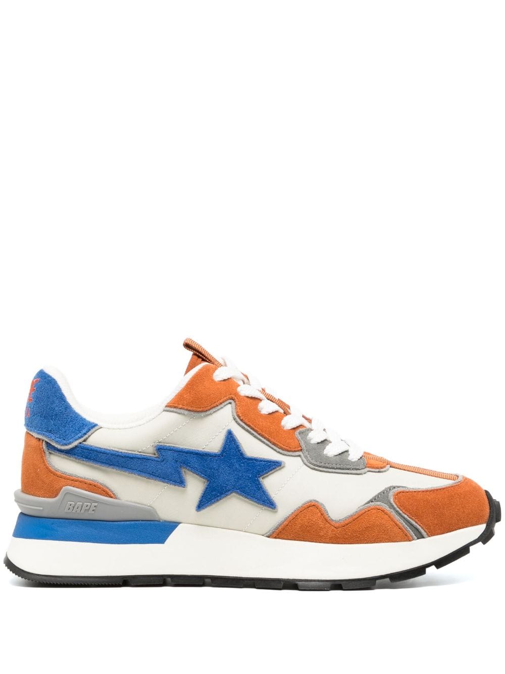 A BATHING APE® Road Sta Express Sneakers - Orange von A BATHING APE®