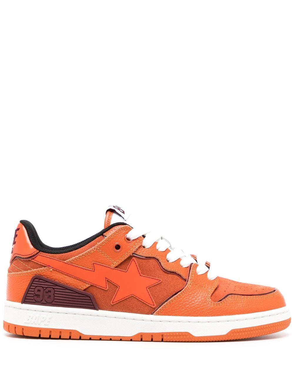 A BATHING APE® SK8 Sta Sneakers - Orange von A BATHING APE®