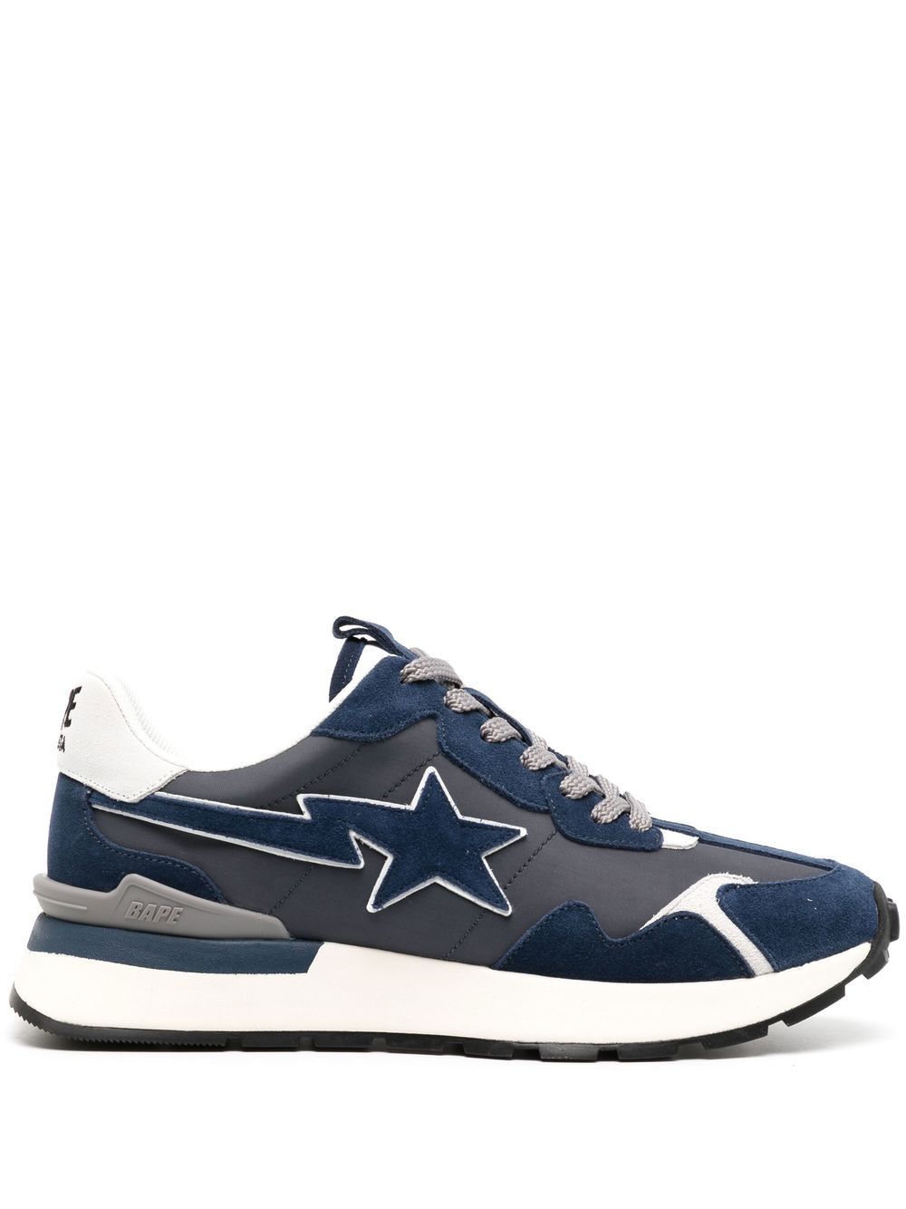 A BATHING APE® STA Sneakers mit Stern-Patch - Blau von A BATHING APE®