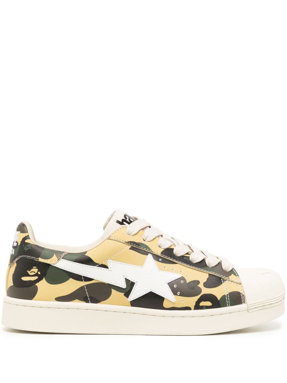 A BATHING APE® Skull STA 1st Sneakers - Weiß von A BATHING APE®