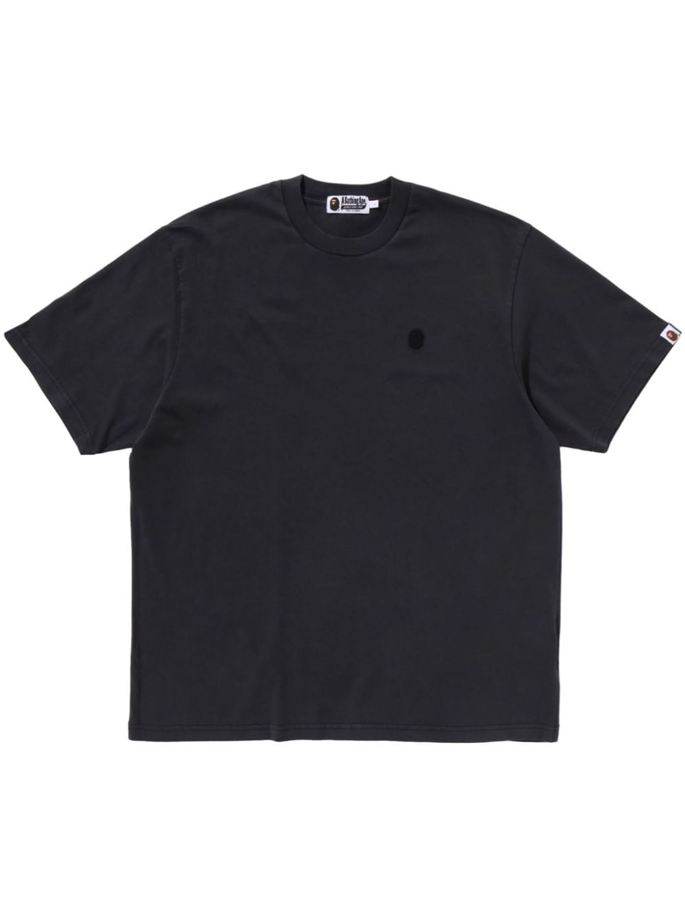 A BATHING APE® T-Shirt mit Ape Head-Applikation - Schwarz von A BATHING APE®