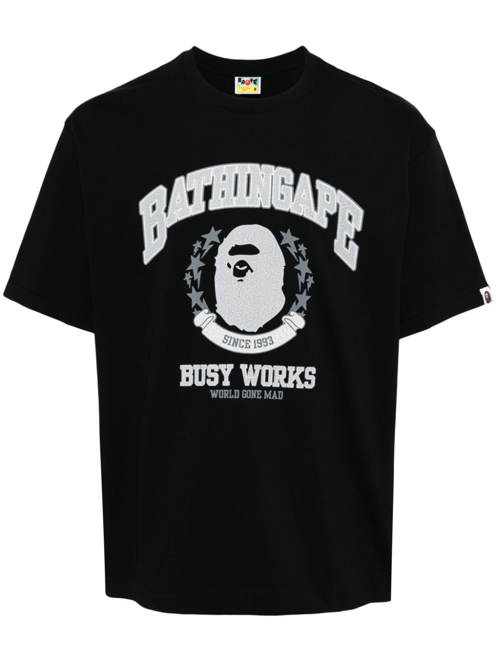 A BATHING APE® T-Shirt mit Logo-Print - Schwarz von A BATHING APE®