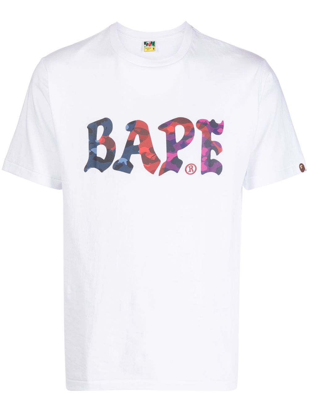 A BATHING APE® T-Shirt mit Logo-Print - Weiß von A BATHING APE®