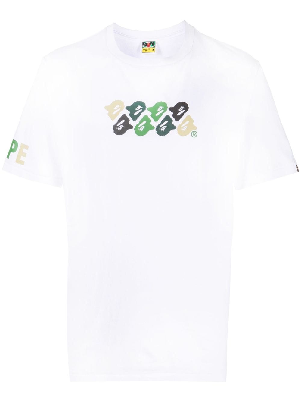 A BATHING APE® T-Shirt mit grafischem Print - Weiß von A BATHING APE®