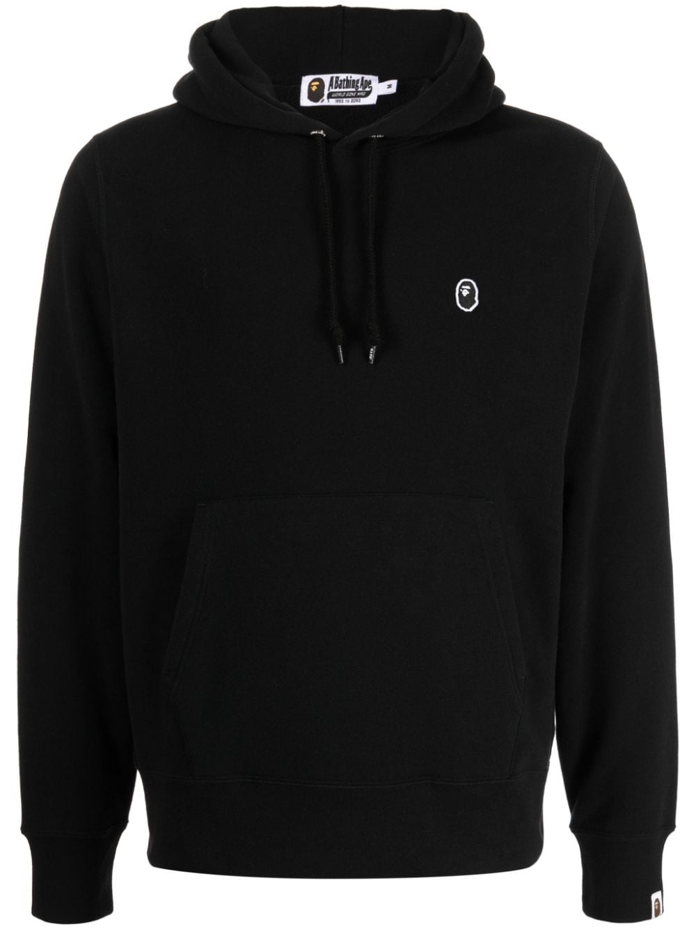 A BATHING APE® Hoodie mit Logo-Applikation - Schwarz von A BATHING APE®