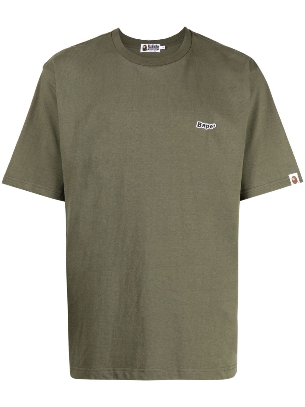 A BATHING APE® T-Shirt mit Logo-Patch - Grün von A BATHING APE®