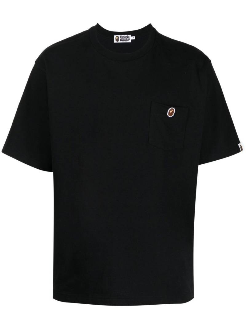 A BATHING APE® T-Shirt mit Logo-Print - Schwarz von A BATHING APE®