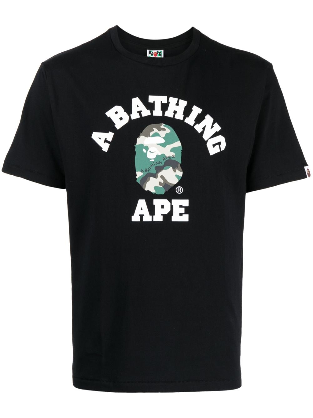 A BATHING APE® T-Shirt mit Logo-Print - Schwarz von A BATHING APE®