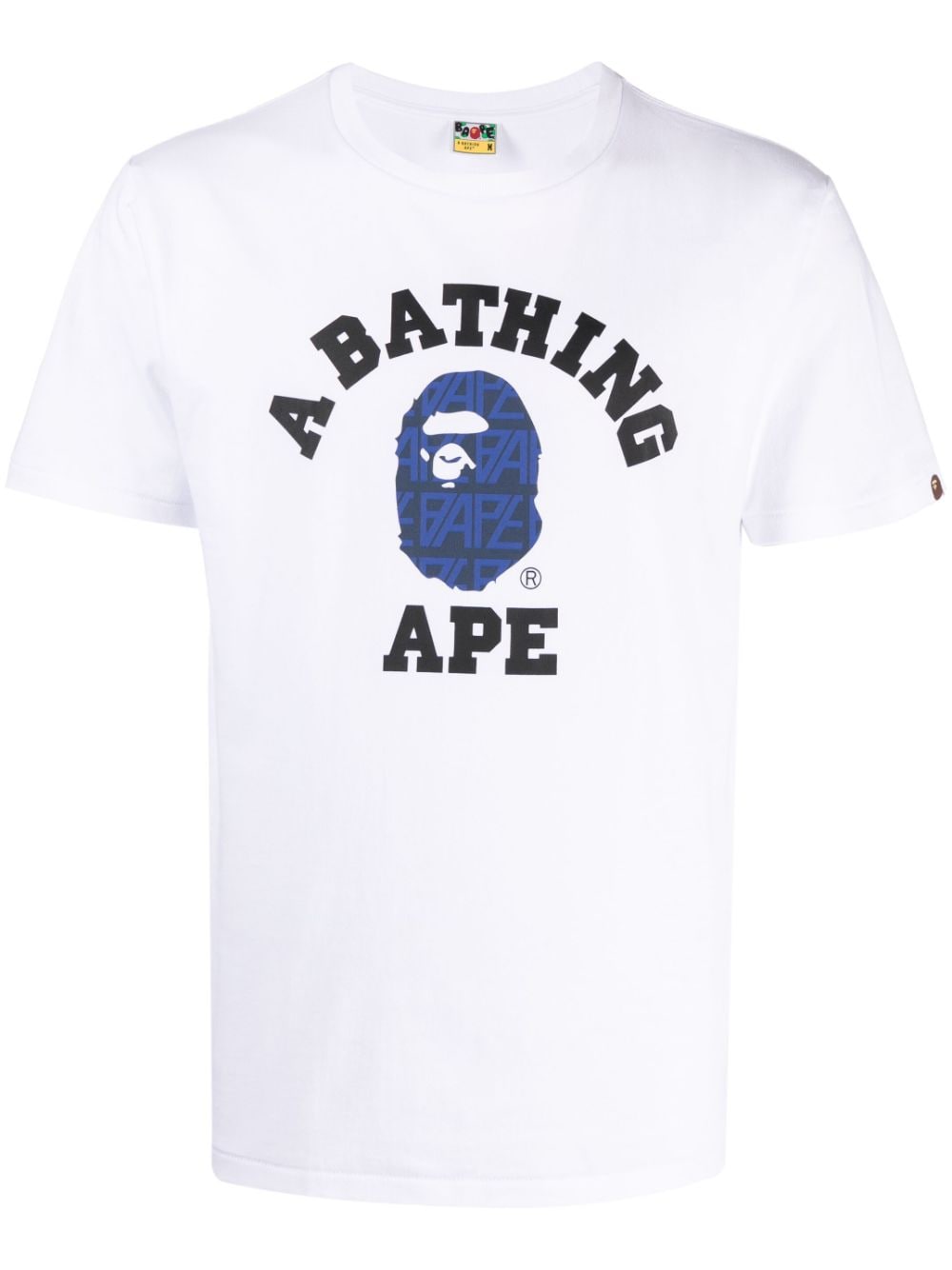 A BATHING APE® T-Shirt mit Logo-Print - Weiß von A BATHING APE®