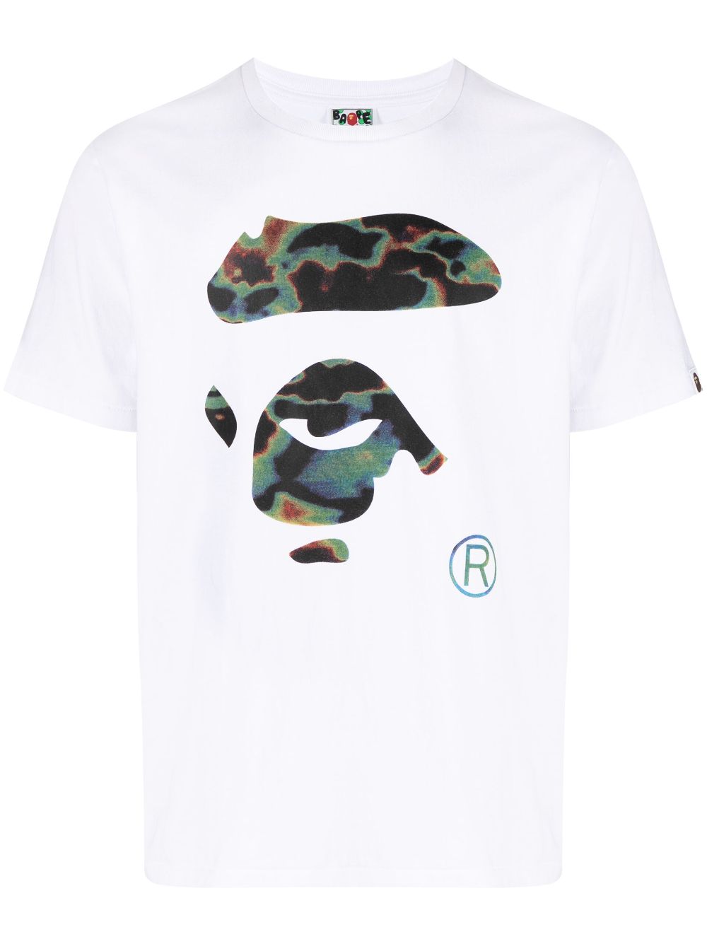 A BATHING APE® T-Shirt mit Logo-Print - Weiß von A BATHING APE®