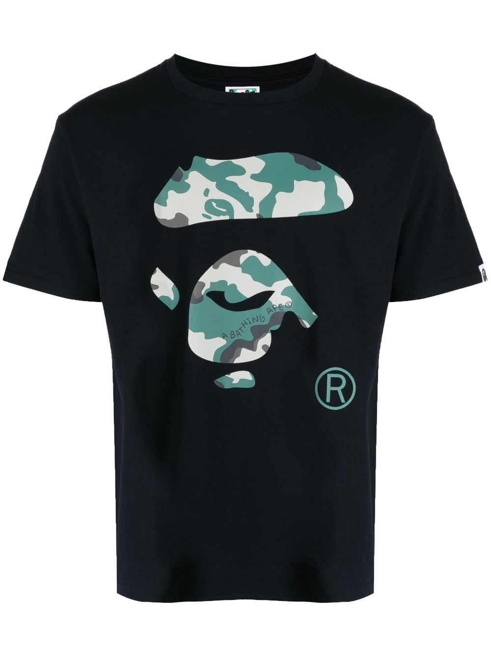 A BATHING APE® T-Shirt mit Logo-Print - Schwarz von A BATHING APE®