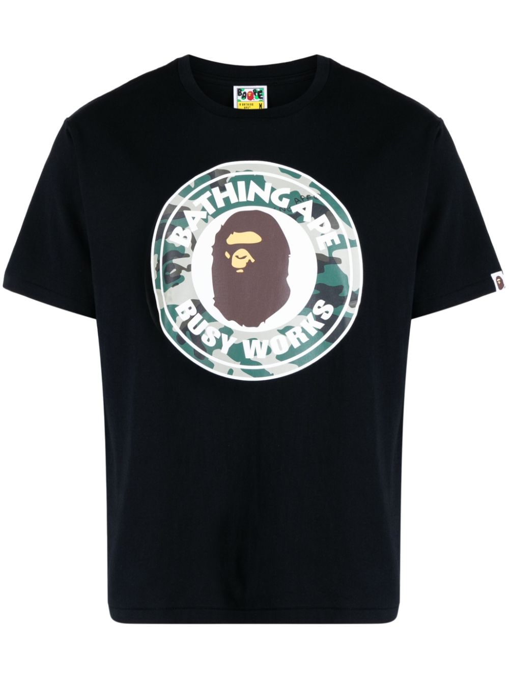 A BATHING APE® T-Shirt mit Logo-Print - Schwarz von A BATHING APE®