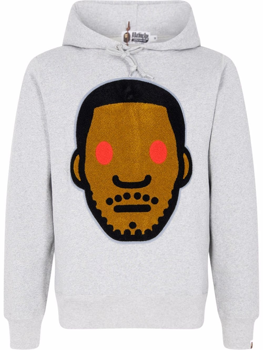 A BATHING APE® x Kid Cudi "Grey" pullover hoodie - Grau von A BATHING APE®