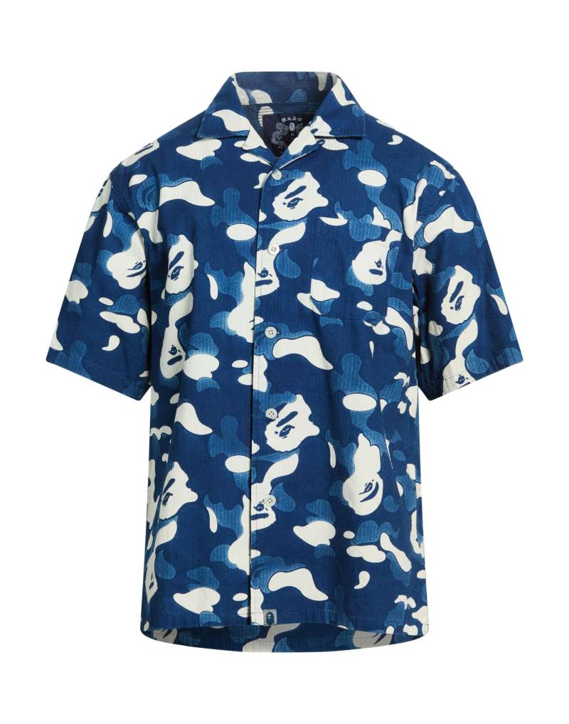 A BATHING APE Hemd Herren Blau von A BATHING APE