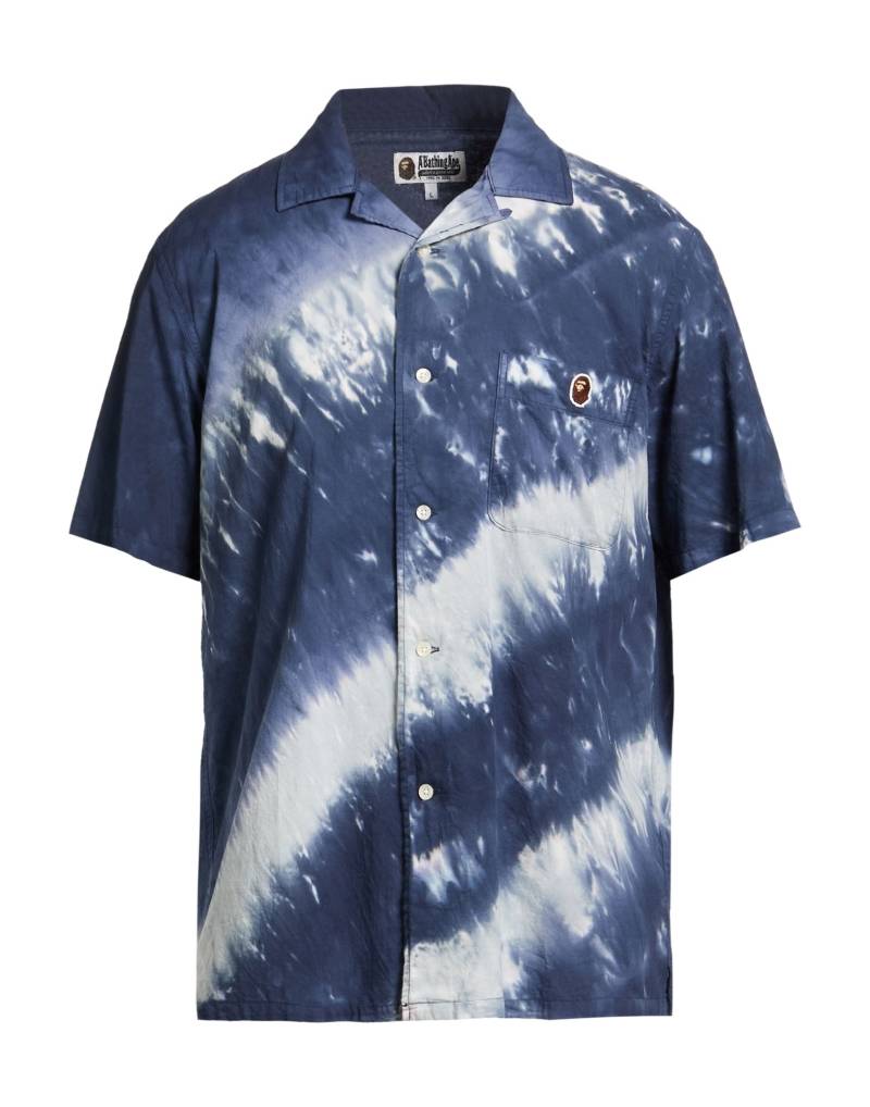 A BATHING APE Hemd Herren Marineblau von A BATHING APE