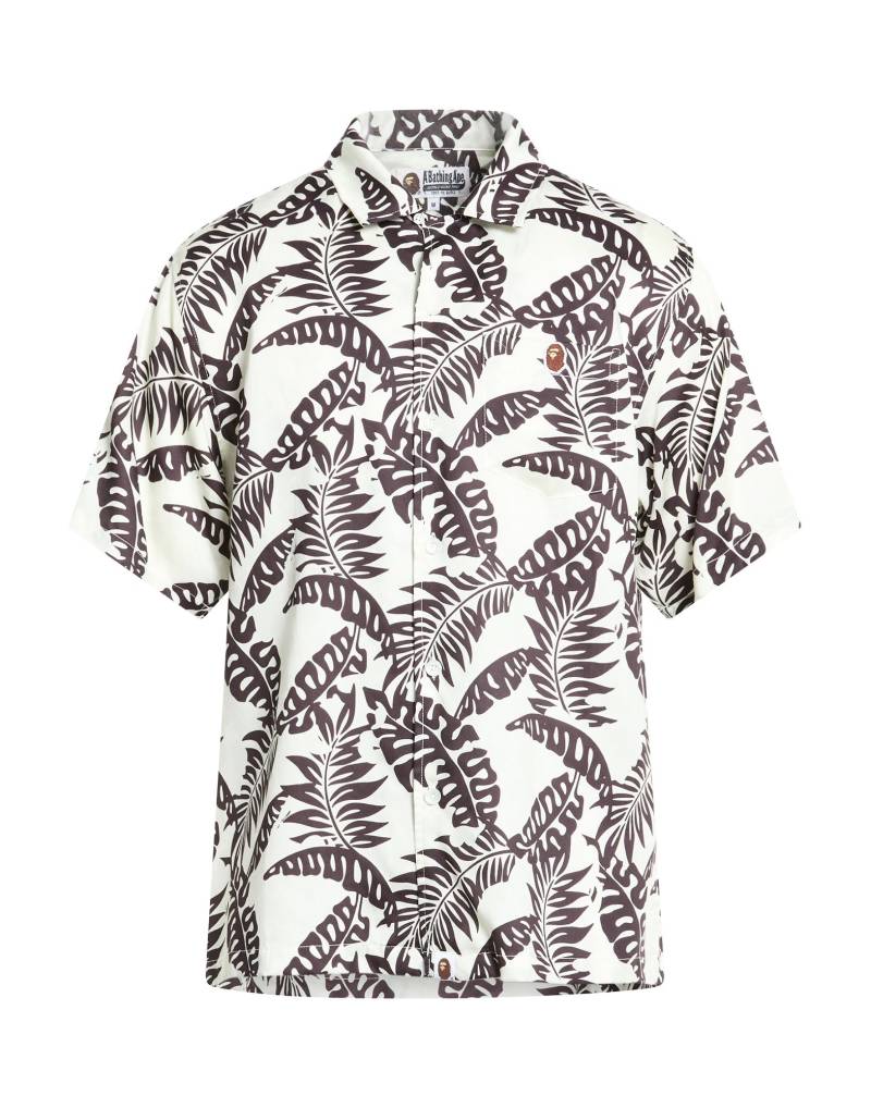 A BATHING APE Hemd Herren Off white von A BATHING APE