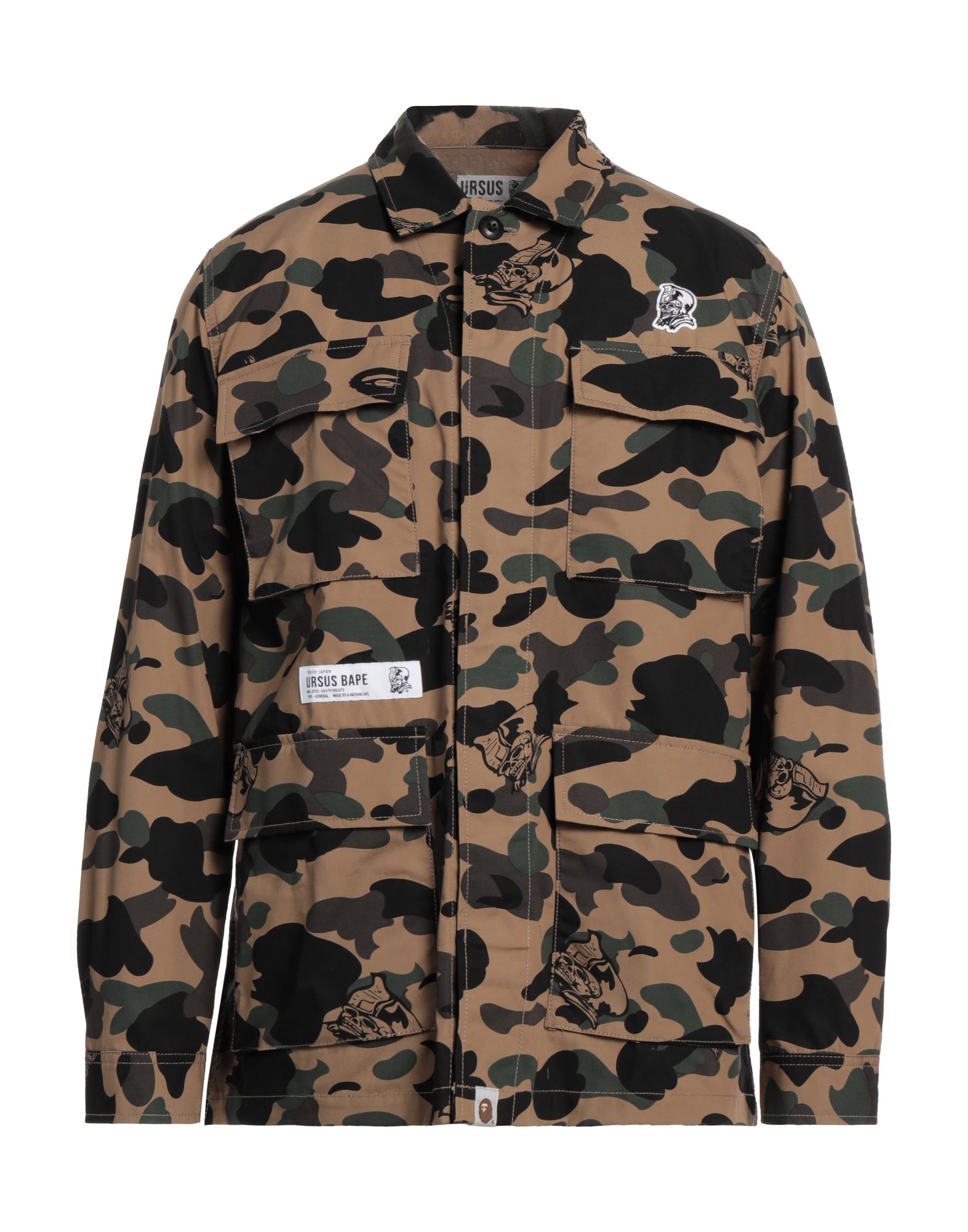 A BATHING APE Hemd Herren Sand von A BATHING APE