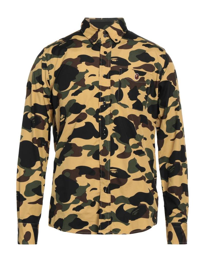 A BATHING APE Hemd Herren Senf von A BATHING APE