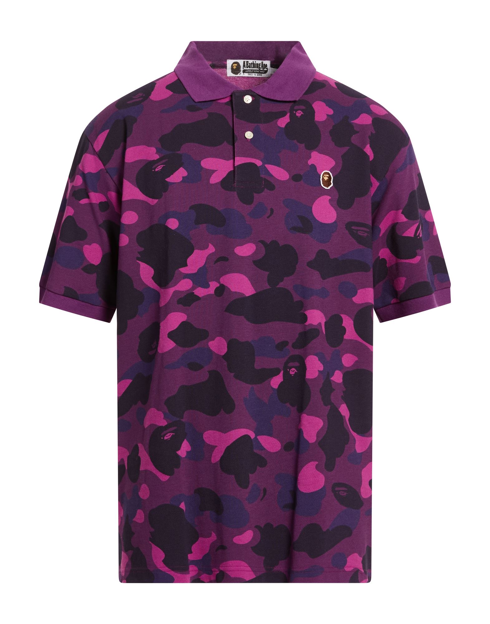 A BATHING APE Poloshirt Herren Violett von A BATHING APE