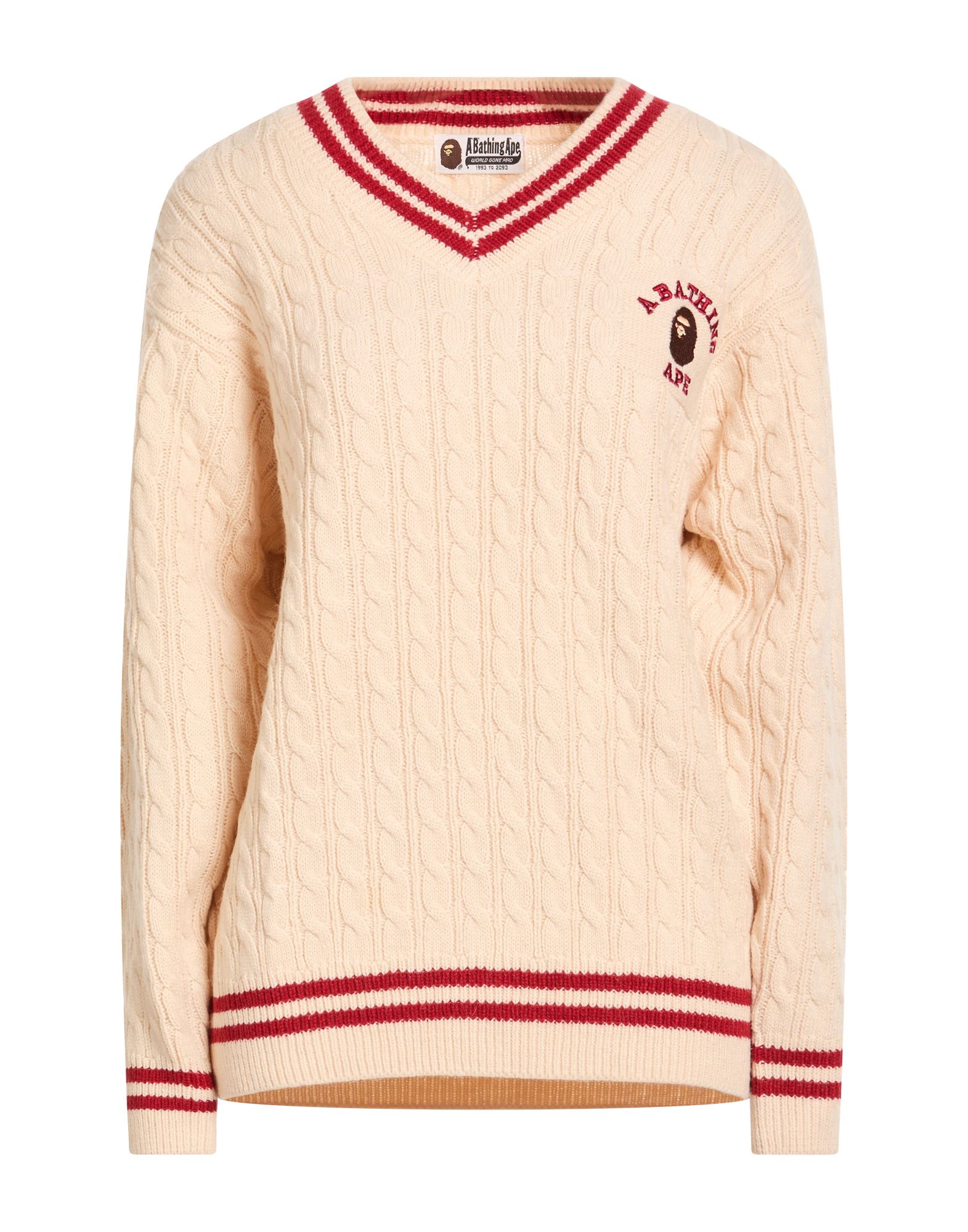 A BATHING APE Pullover Damen Beige von A BATHING APE