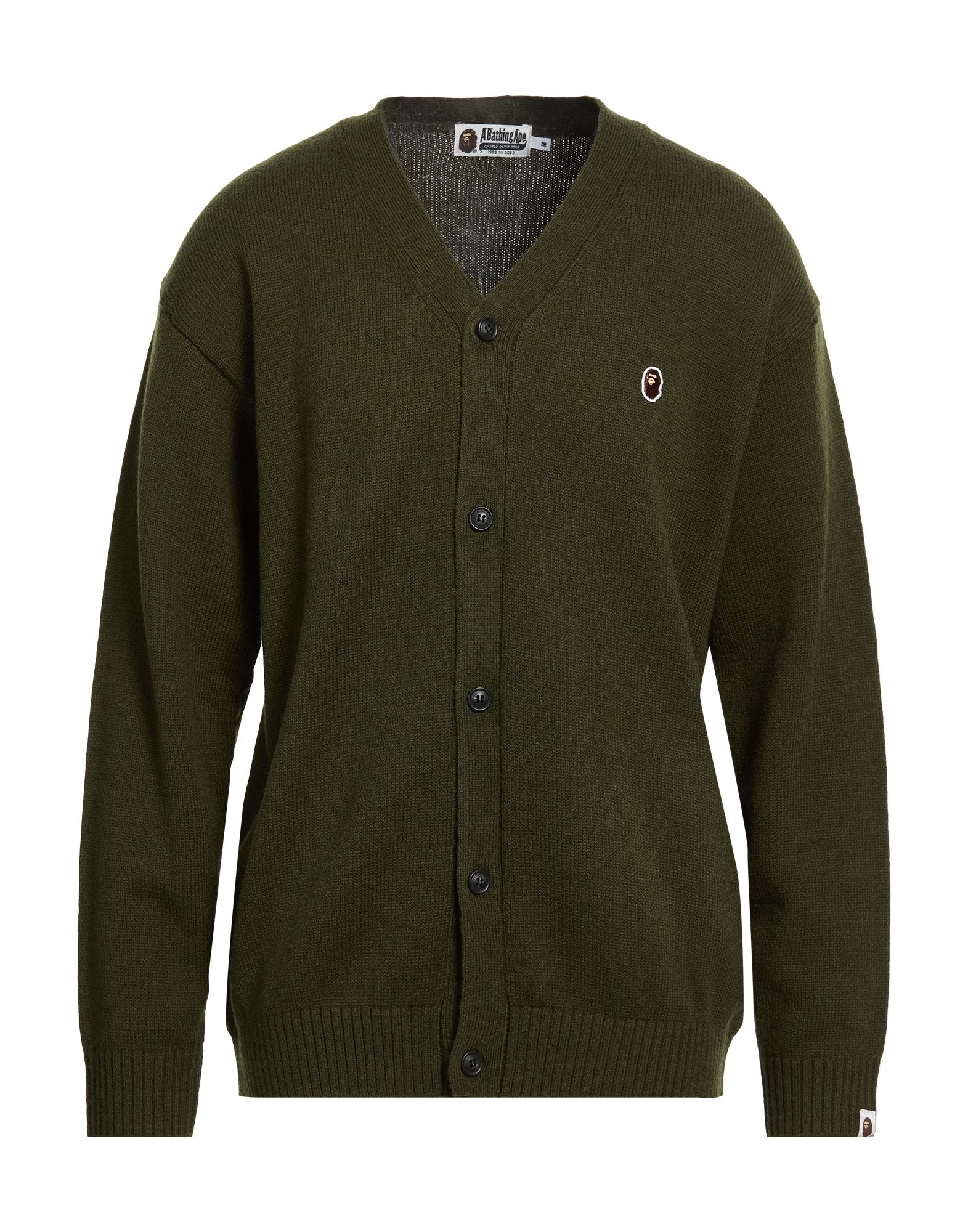 A BATHING APE Strickjacke Herren Militärgrün von A BATHING APE