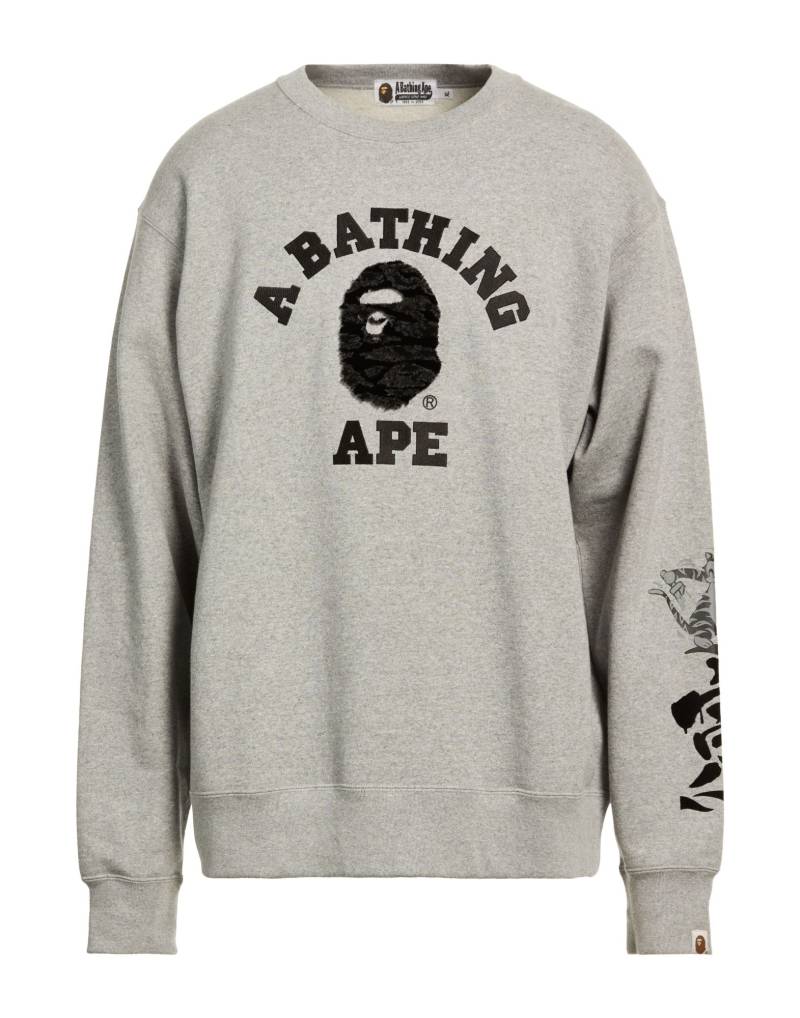 A BATHING APE Sweatshirt Herren Grau von A BATHING APE