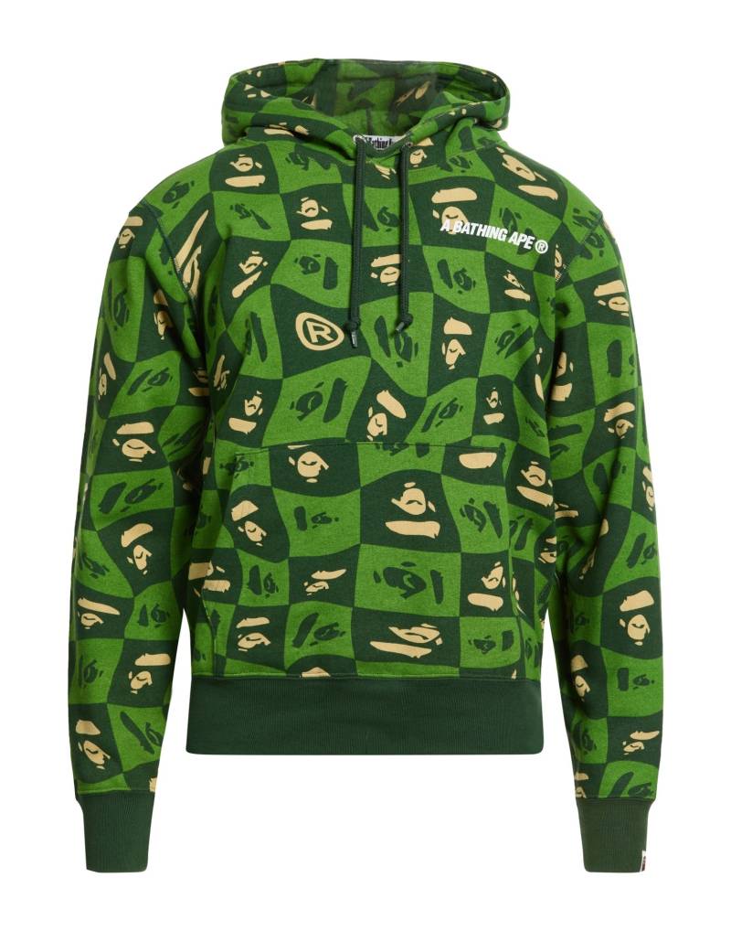 A BATHING APE Sweatshirt Herren Grün von A BATHING APE