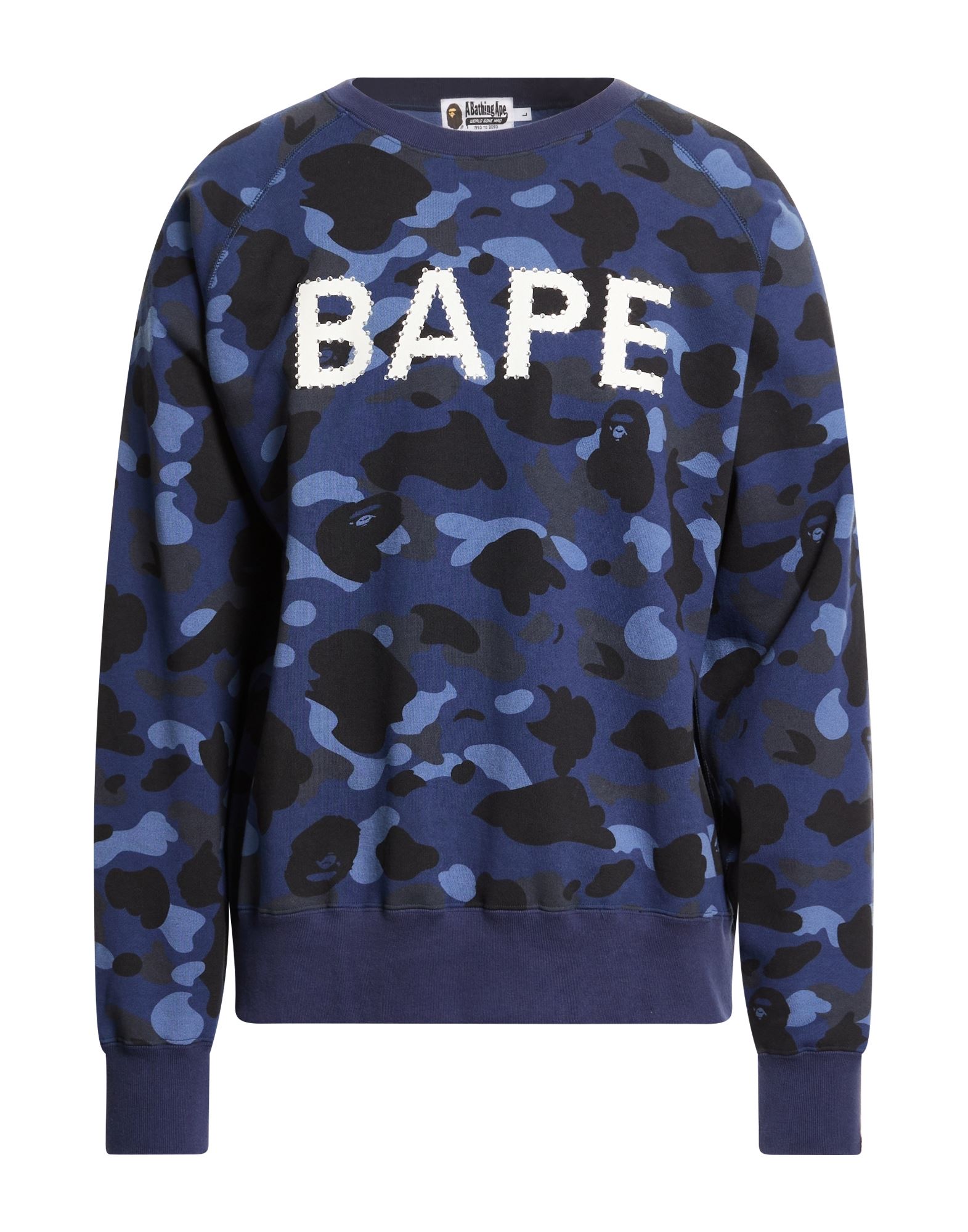 A BATHING APE Sweatshirt Herren Marineblau von A BATHING APE