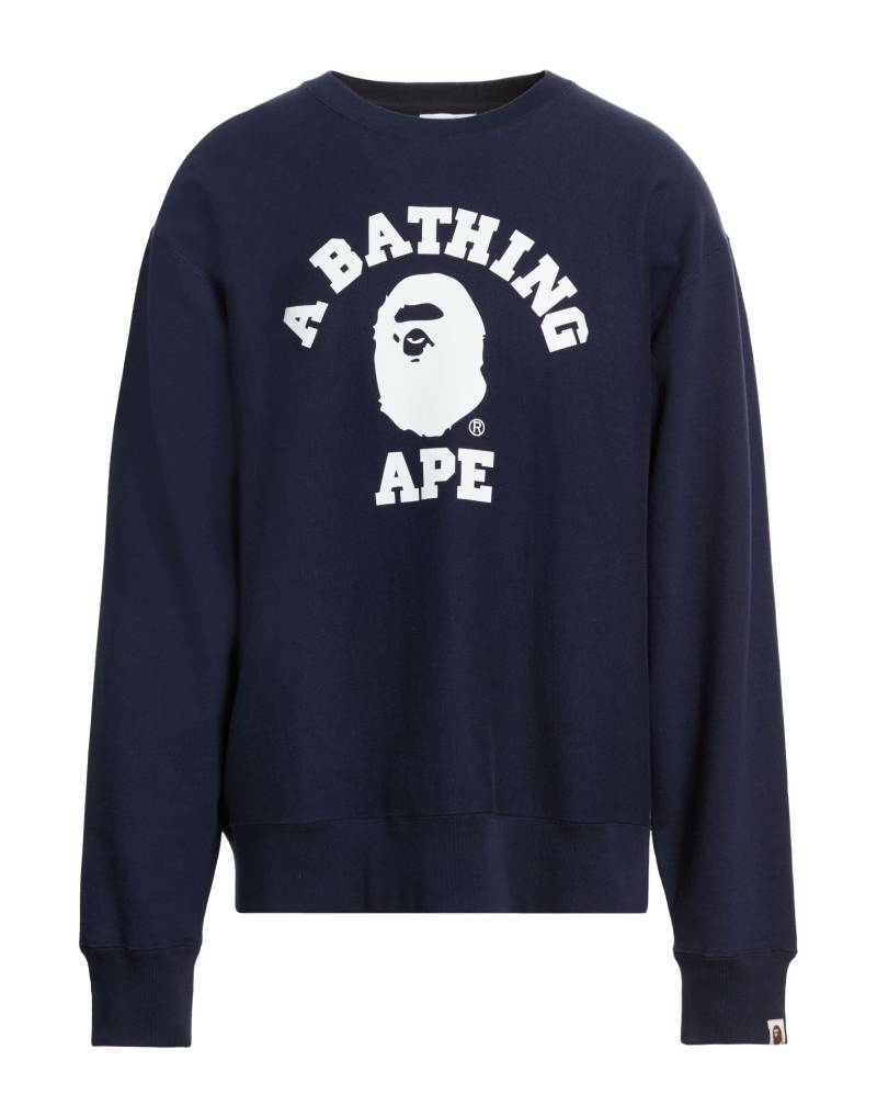 A BATHING APE Sweatshirt Herren Marineblau von A BATHING APE
