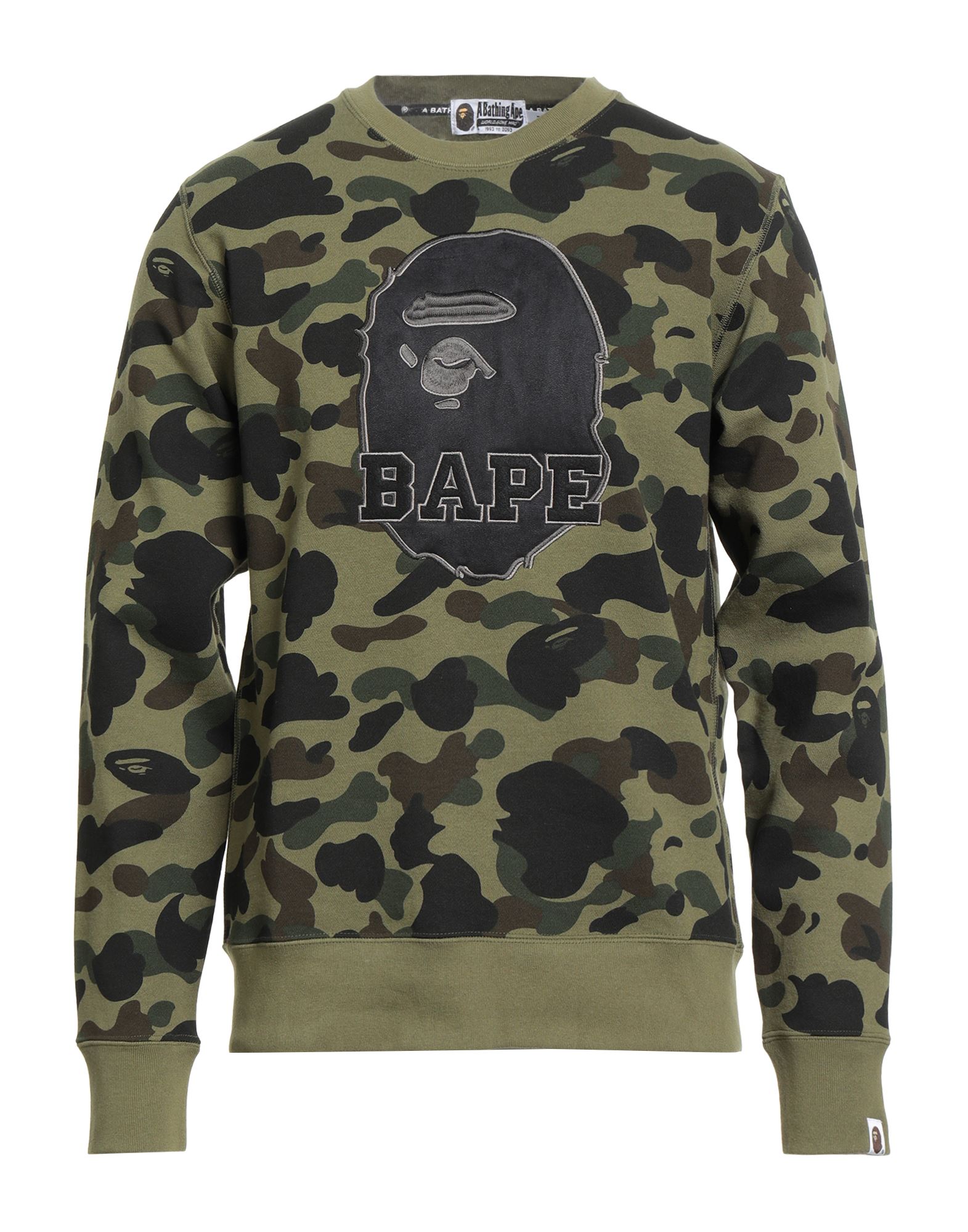 A BATHING APE Sweatshirt Herren Militärgrün von A BATHING APE