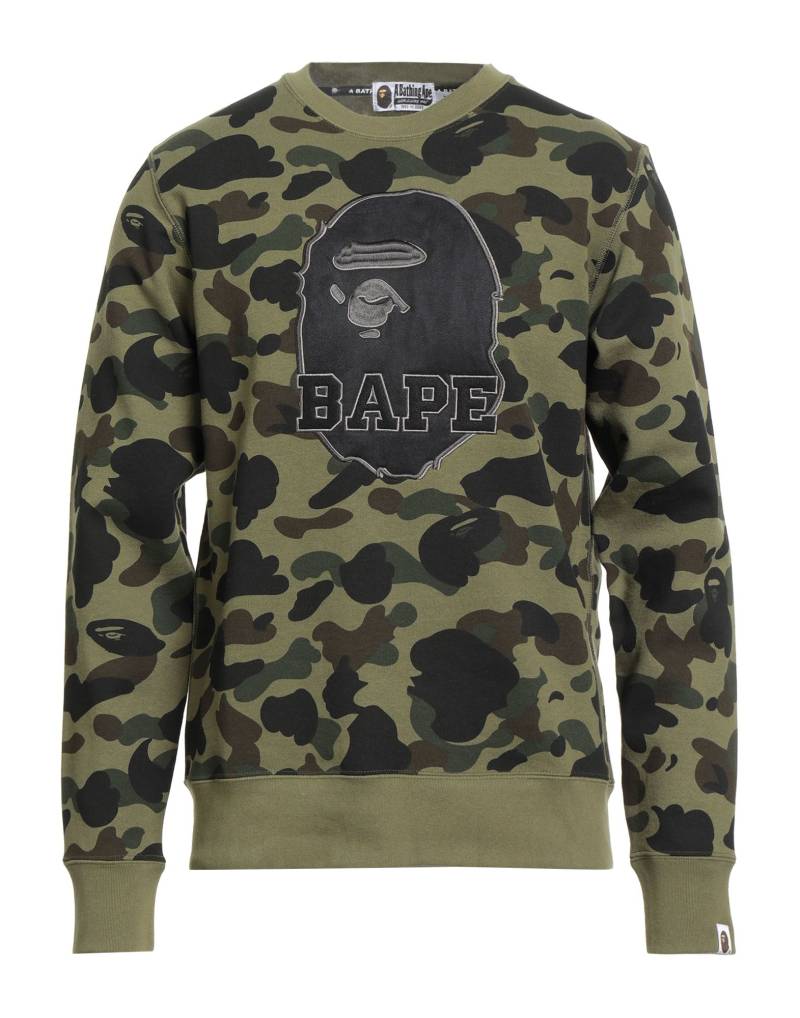 A BATHING APE Sweatshirt Herren Militärgrün von A BATHING APE