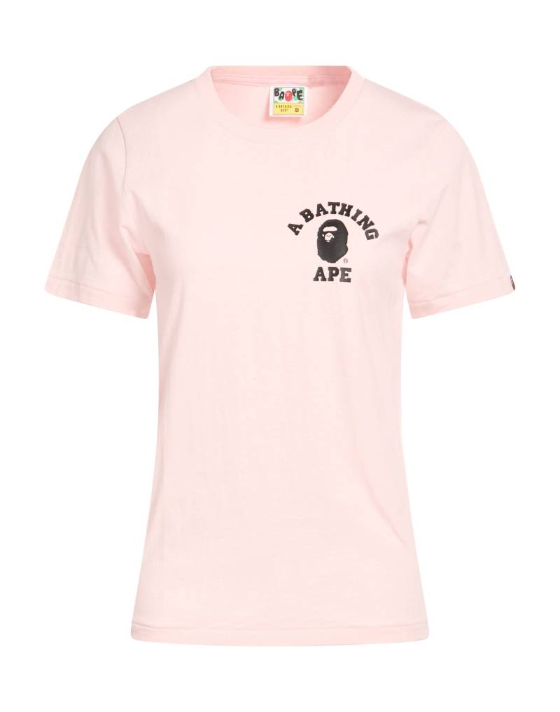 A BATHING APE T-shirts Damen Hellrosa von A BATHING APE