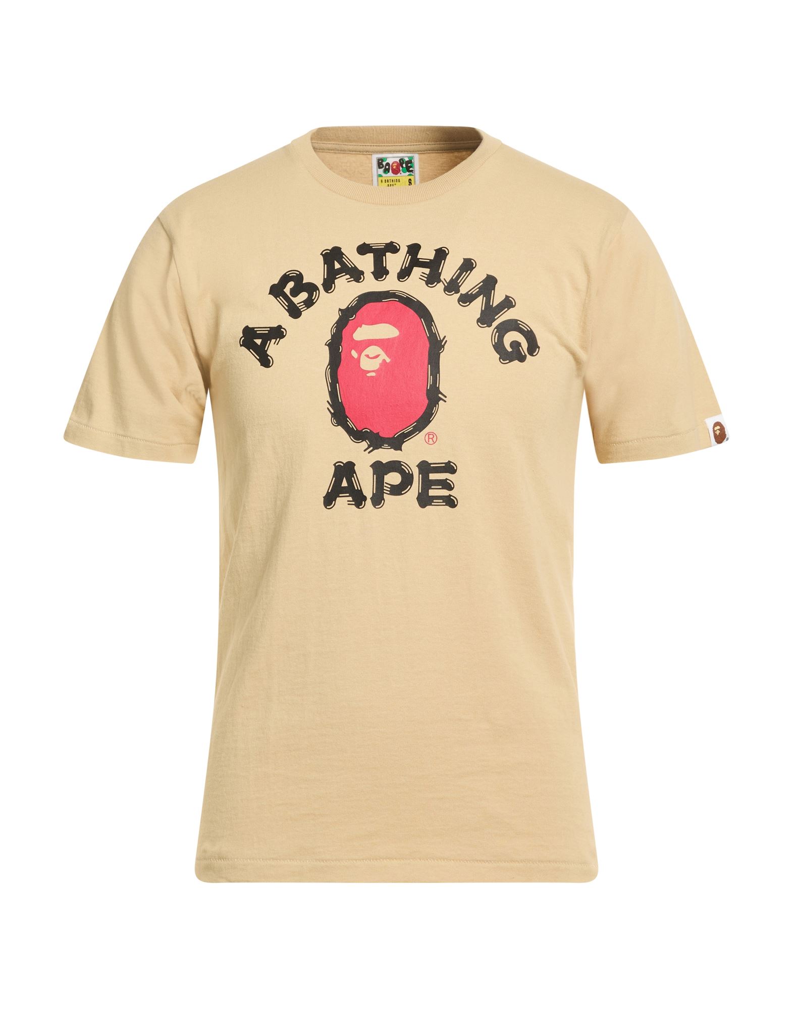 A BATHING APE T-shirts Herren Beige von A BATHING APE