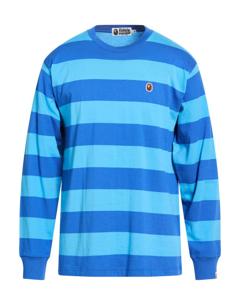 A BATHING APE T-shirts Herren Blau von A BATHING APE
