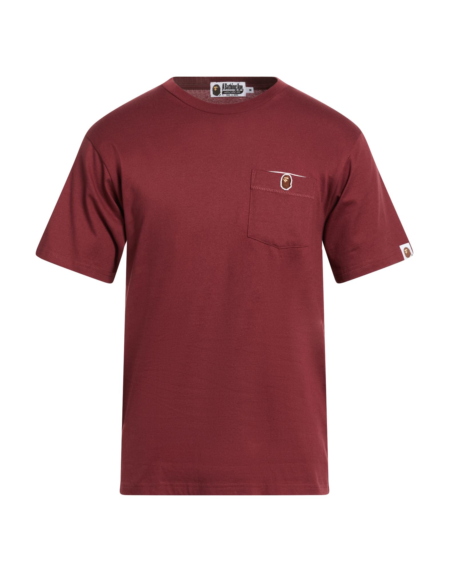 A BATHING APE T-shirts Herren Bordeaux von A BATHING APE