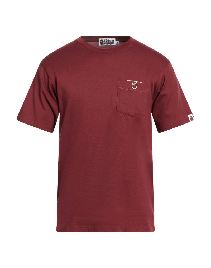 A BATHING APE T-shirts Herren Bordeaux von A BATHING APE