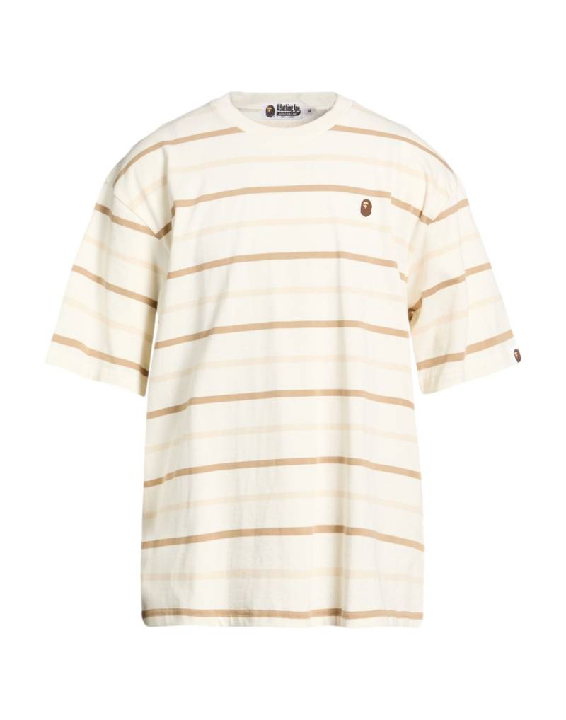 A BATHING APE T-shirts Herren Elfenbein von A BATHING APE