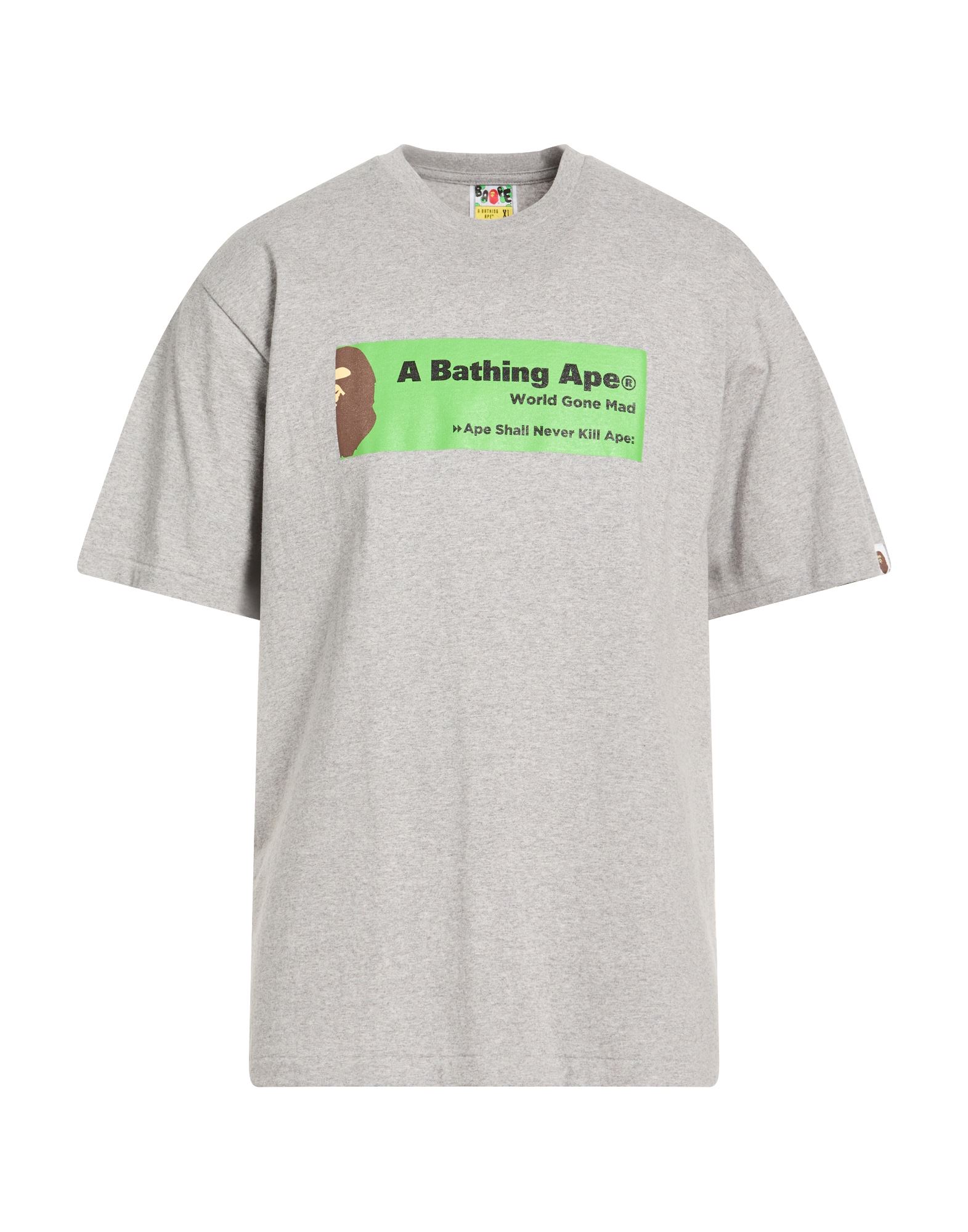 A BATHING APE T-shirts Herren Grau von A BATHING APE